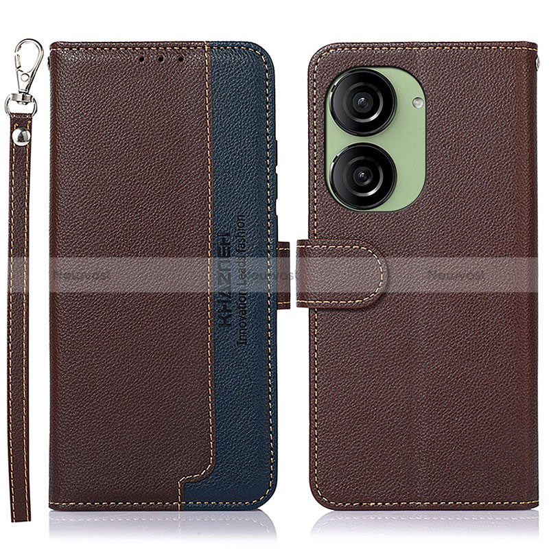 Leather Case Stands Flip Cover Holder A09D for Asus ZenFone 10