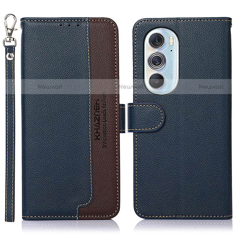 Leather Case Stands Flip Cover Holder A09D for Motorola Moto Edge 30 Pro 5G