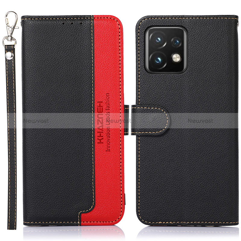 Leather Case Stands Flip Cover Holder A09D for Motorola Moto Edge 40 Pro 5G