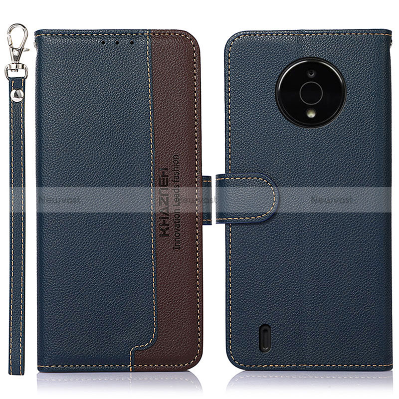 Leather Case Stands Flip Cover Holder A09D for Nokia C200