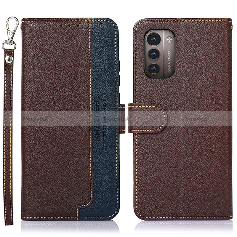 Leather Case Stands Flip Cover Holder A09D for Nokia G11