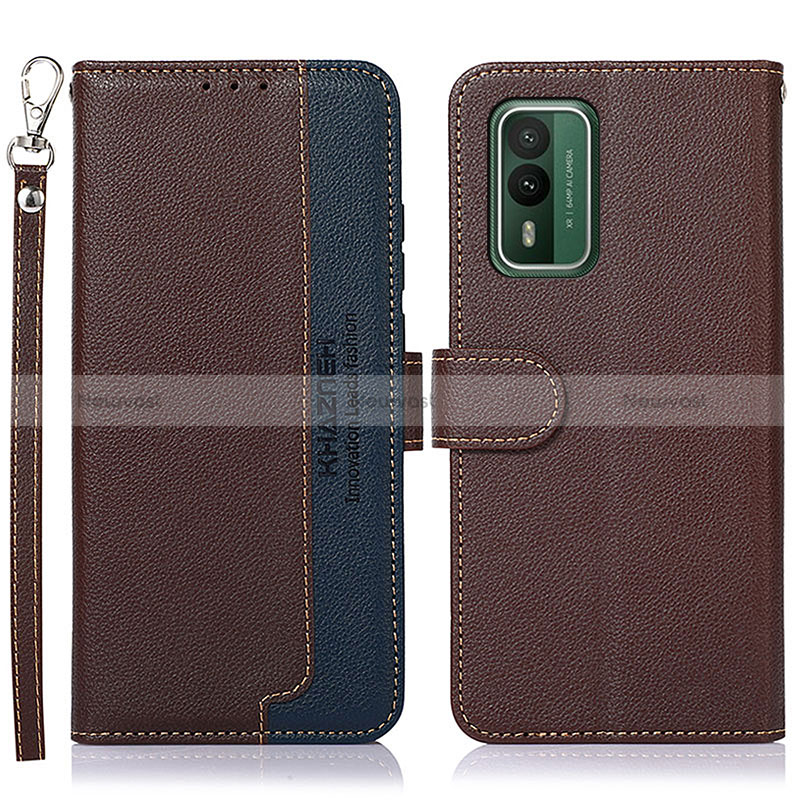 Leather Case Stands Flip Cover Holder A09D for Nokia XR21