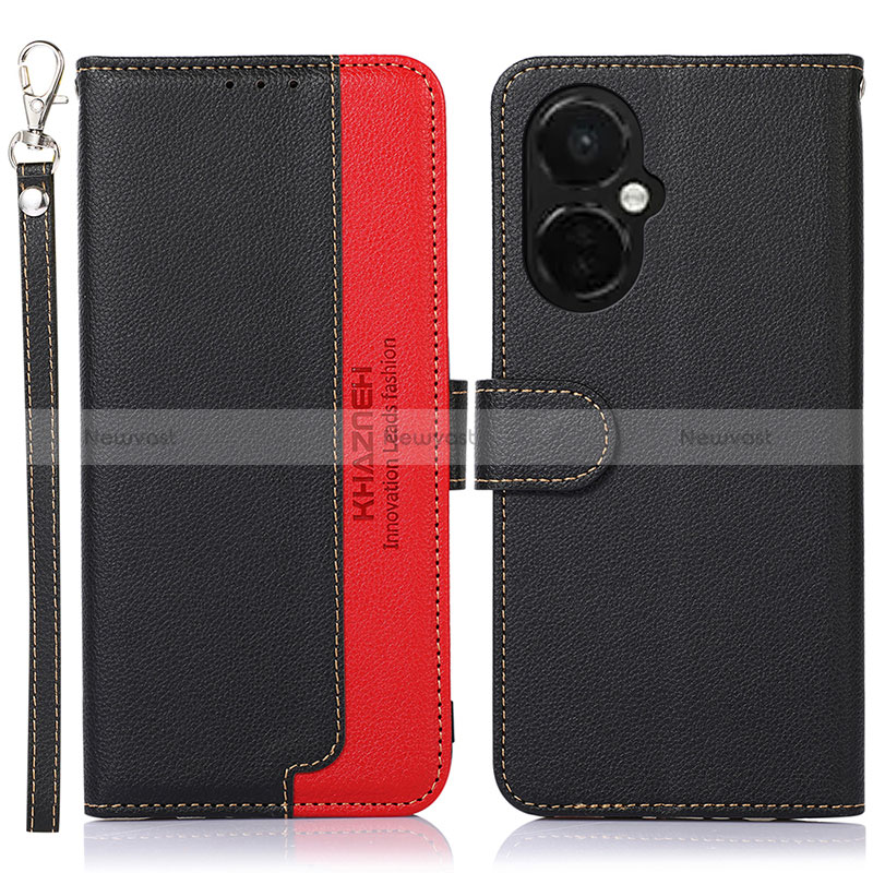 Leather Case Stands Flip Cover Holder A09D for OnePlus Nord CE 3 5G