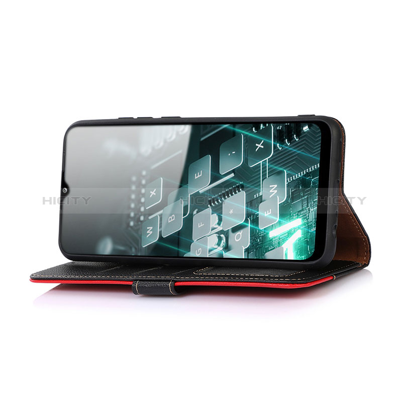 Leather Case Stands Flip Cover Holder A09D for Samsung Galaxy A03s