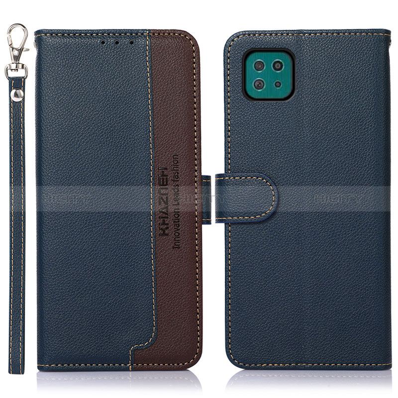 Leather Case Stands Flip Cover Holder A09D for Samsung Galaxy F42 5G