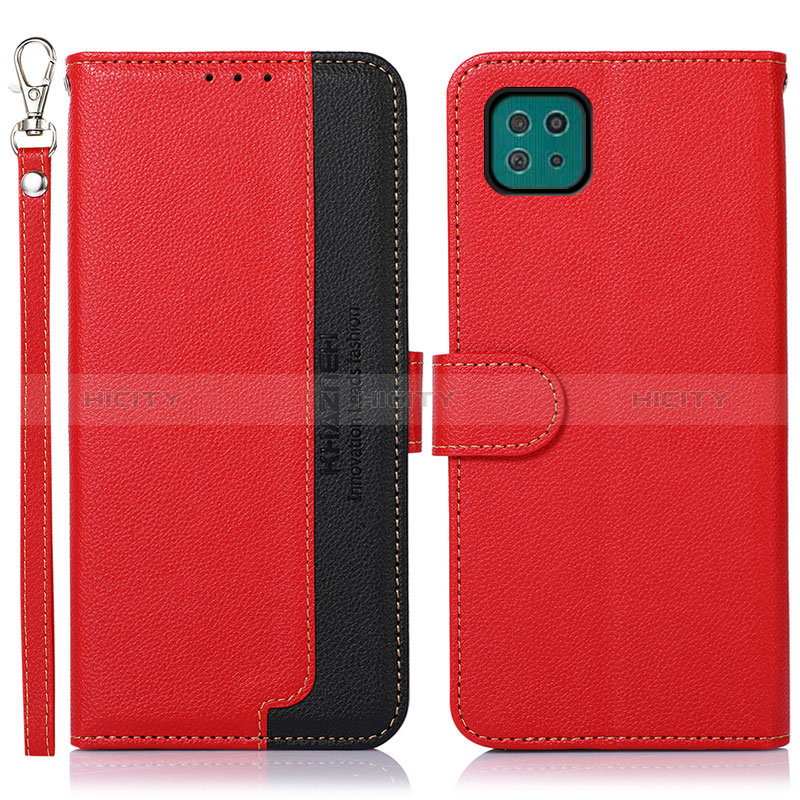 Leather Case Stands Flip Cover Holder A09D for Samsung Galaxy F42 5G