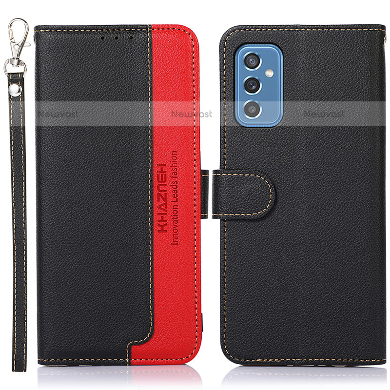 Leather Case Stands Flip Cover Holder A09D for Samsung Galaxy M52 5G