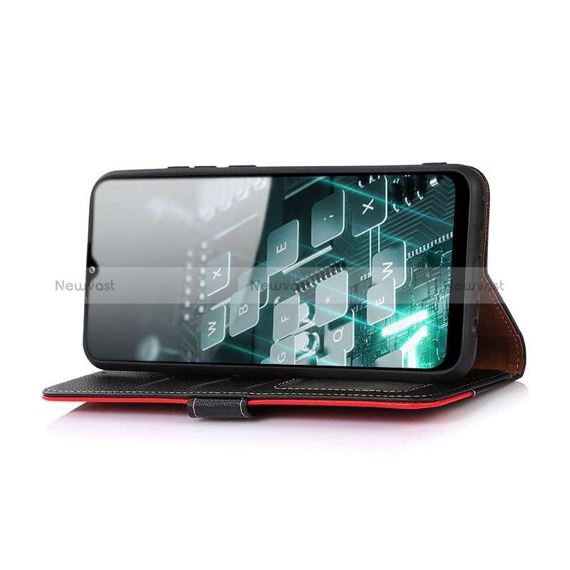 Leather Case Stands Flip Cover Holder A09D for Samsung Galaxy S20 Lite 5G