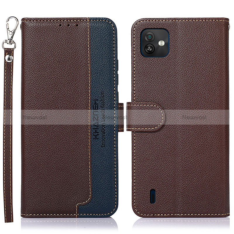 Leather Case Stands Flip Cover Holder A09D for Wiko Y82