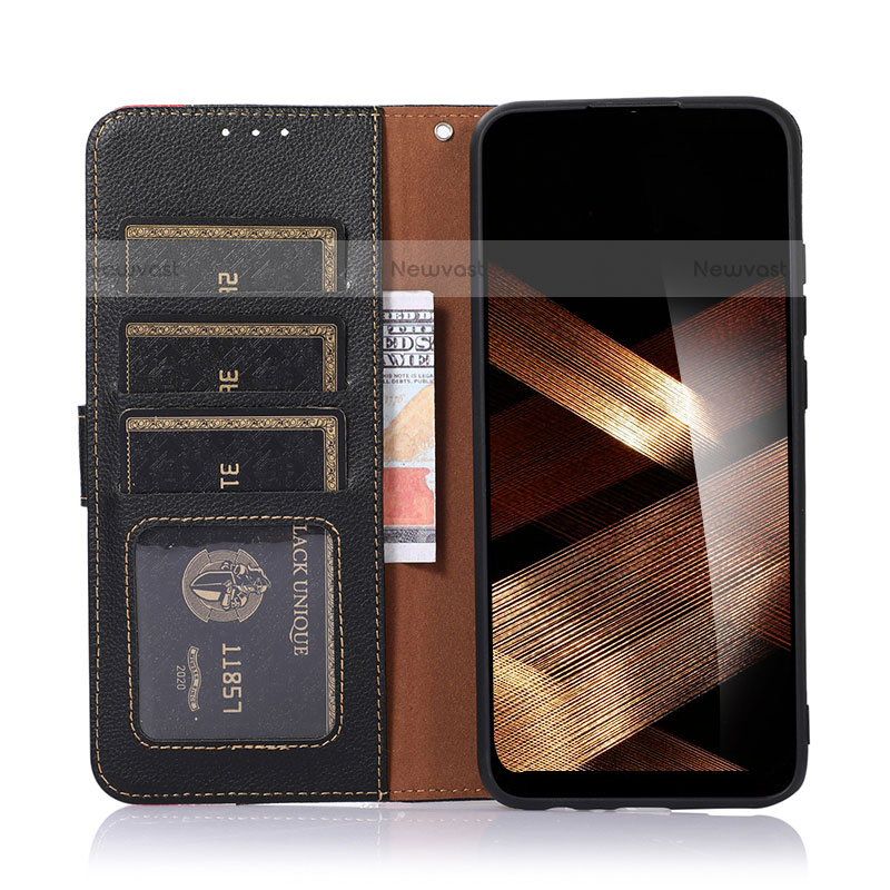 Leather Case Stands Flip Cover Holder A09D for Xiaomi Poco C65