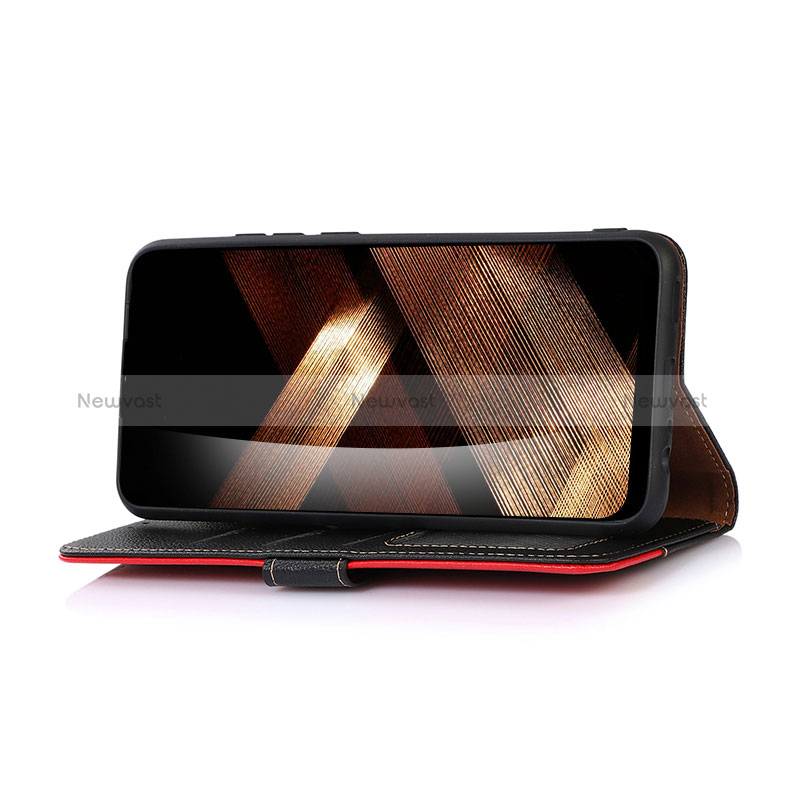 Leather Case Stands Flip Cover Holder A09D for Xiaomi Redmi 13C