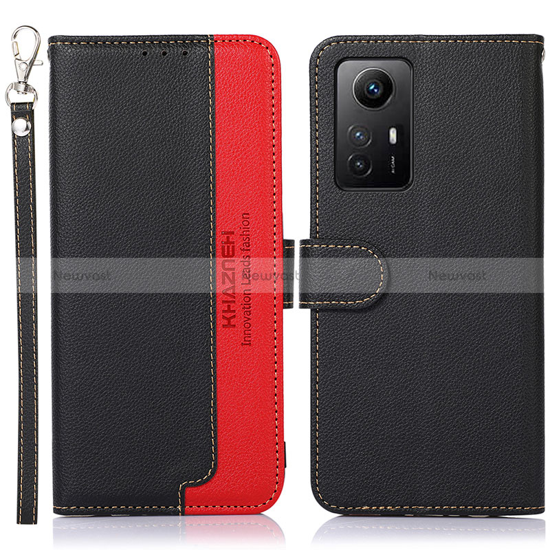 Leather Case Stands Flip Cover Holder A09D for Xiaomi Redmi Note 12S