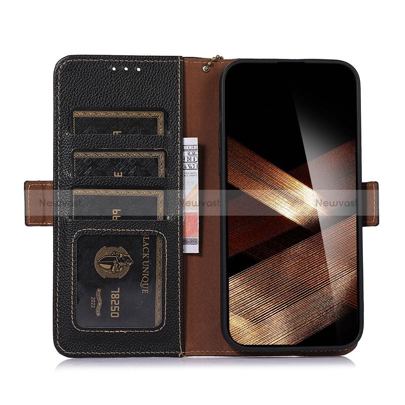 Leather Case Stands Flip Cover Holder A10D for Huawei Honor X6a