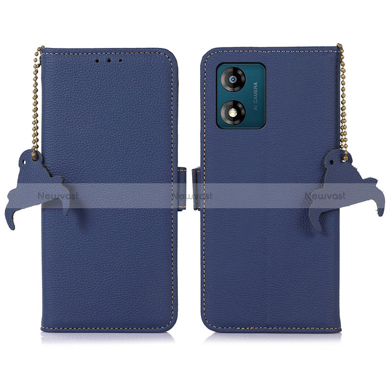 Leather Case Stands Flip Cover Holder A10D for Motorola Moto E13