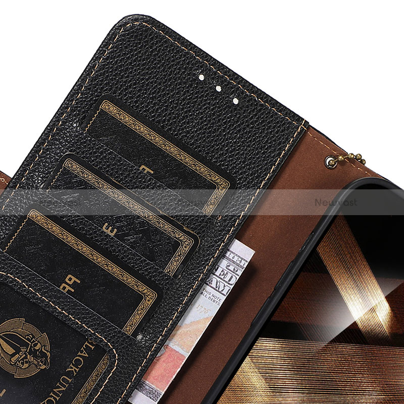Leather Case Stands Flip Cover Holder A10D for Motorola Moto G14