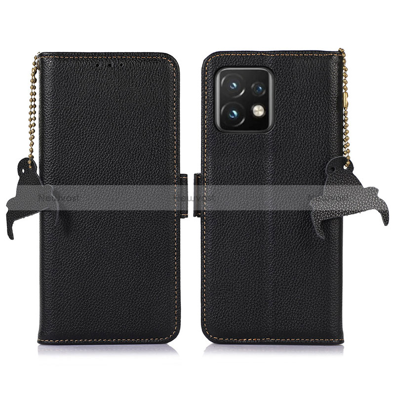 Leather Case Stands Flip Cover Holder A10D for Motorola Moto X40 5G