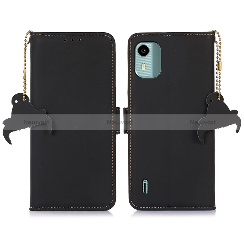 Leather Case Stands Flip Cover Holder A10D for Nokia C12