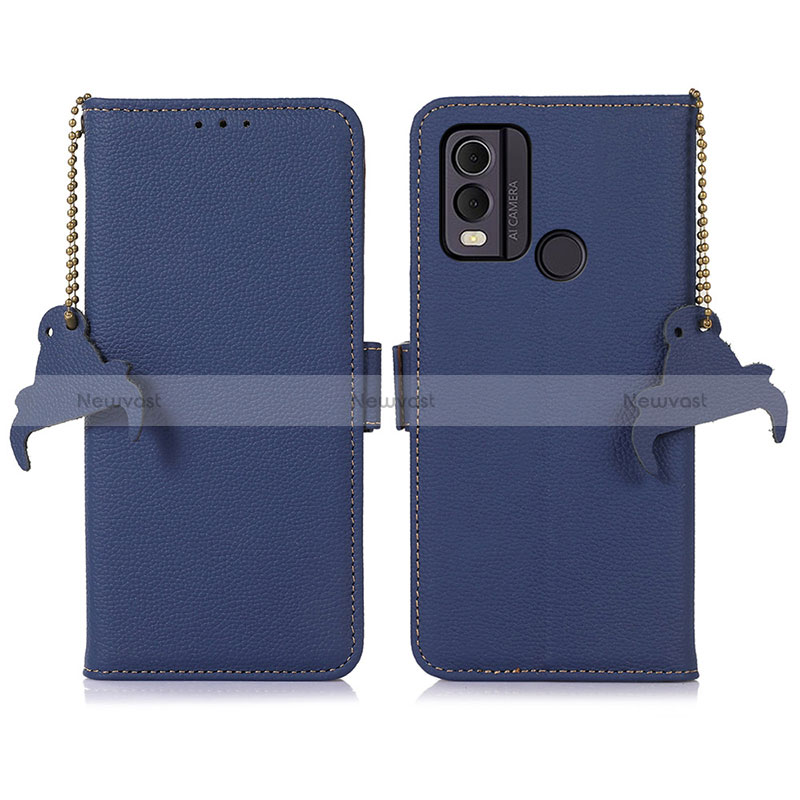 Leather Case Stands Flip Cover Holder A10D for Nokia C22