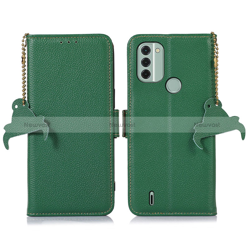 Leather Case Stands Flip Cover Holder A10D for Nokia C31