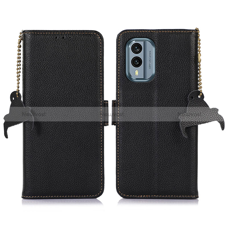 Leather Case Stands Flip Cover Holder A10D for Nokia X30 5G