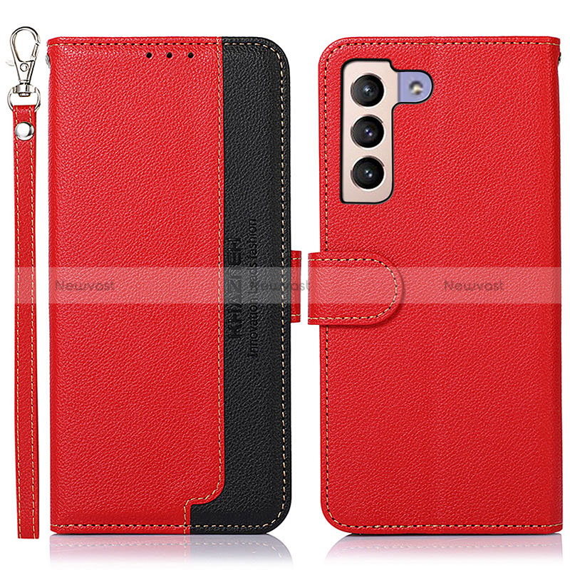 Leather Case Stands Flip Cover Holder A10D for Samsung Galaxy S24 5G