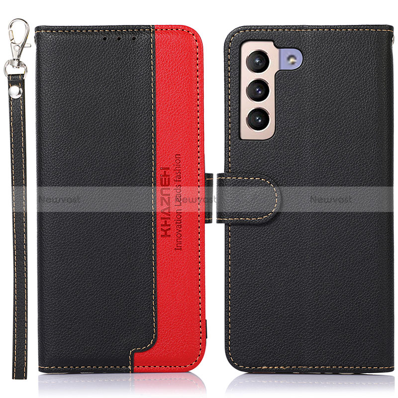 Leather Case Stands Flip Cover Holder A10D for Samsung Galaxy S25 5G