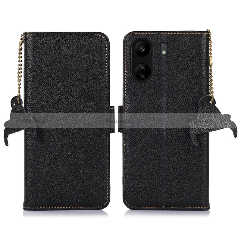 Leather Case Stands Flip Cover Holder A10D for Xiaomi Redmi 13C