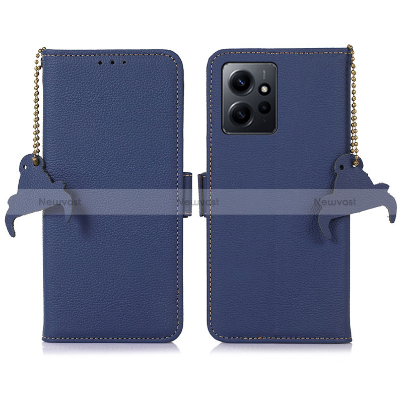 Leather Case Stands Flip Cover Holder A10D for Xiaomi Redmi Note 12 4G