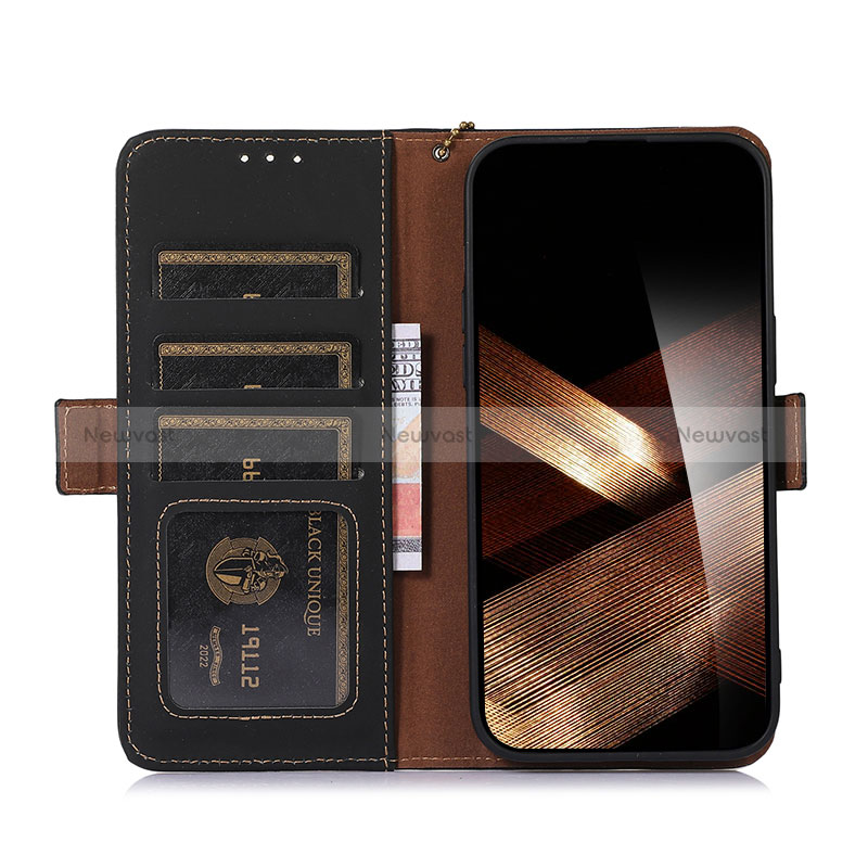 Leather Case Stands Flip Cover Holder A11D for Huawei Honor X8b
