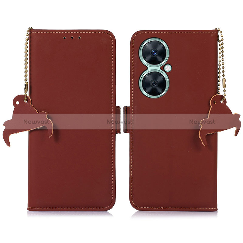 Leather Case Stands Flip Cover Holder A11D for Huawei Nova 11i