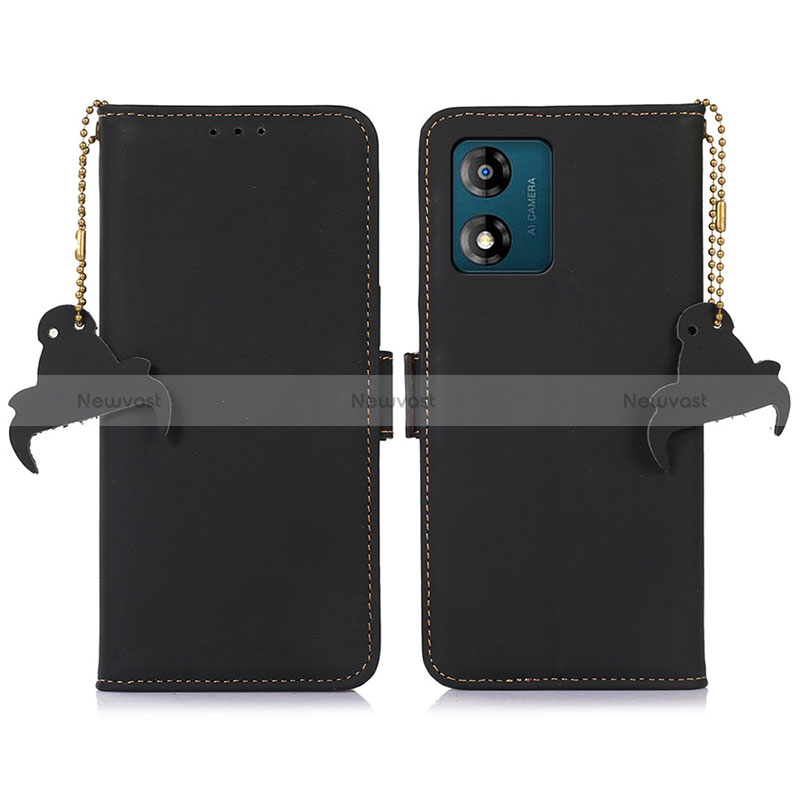 Leather Case Stands Flip Cover Holder A11D for Motorola Moto E13