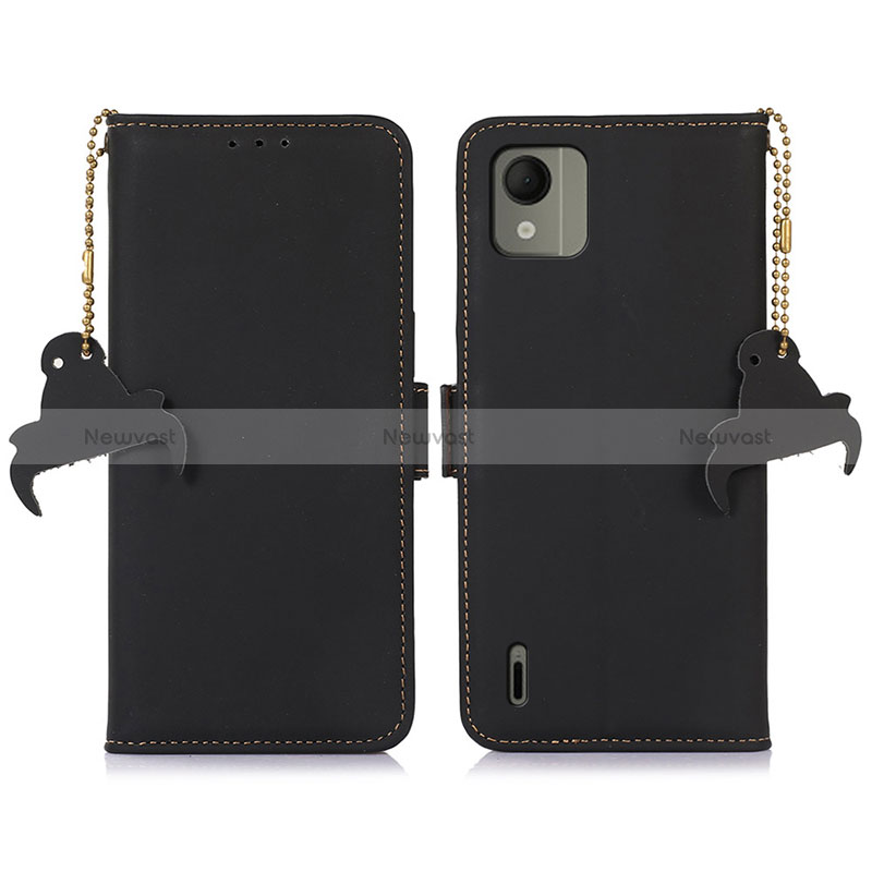 Leather Case Stands Flip Cover Holder A11D for Nokia C110