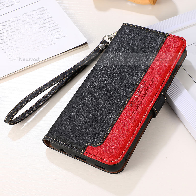 Leather Case Stands Flip Cover Holder A11D for Samsung Galaxy S21 Plus 5G