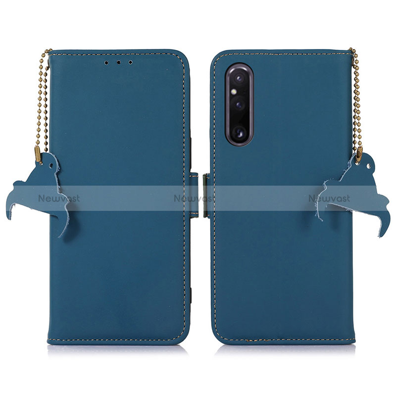 Leather Case Stands Flip Cover Holder A11D for Sony Xperia 1 V