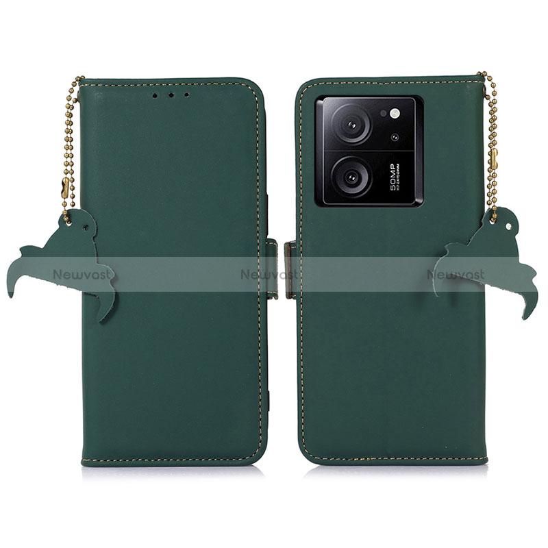 Leather Case Stands Flip Cover Holder A11D for Xiaomi Mi 13T 5G