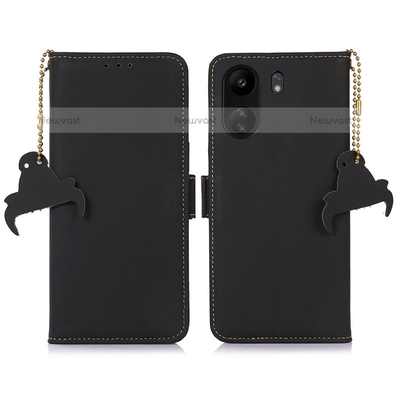 Leather Case Stands Flip Cover Holder A11D for Xiaomi Poco C65