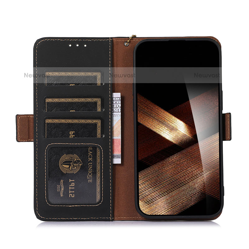 Leather Case Stands Flip Cover Holder A11D for Xiaomi Poco C65