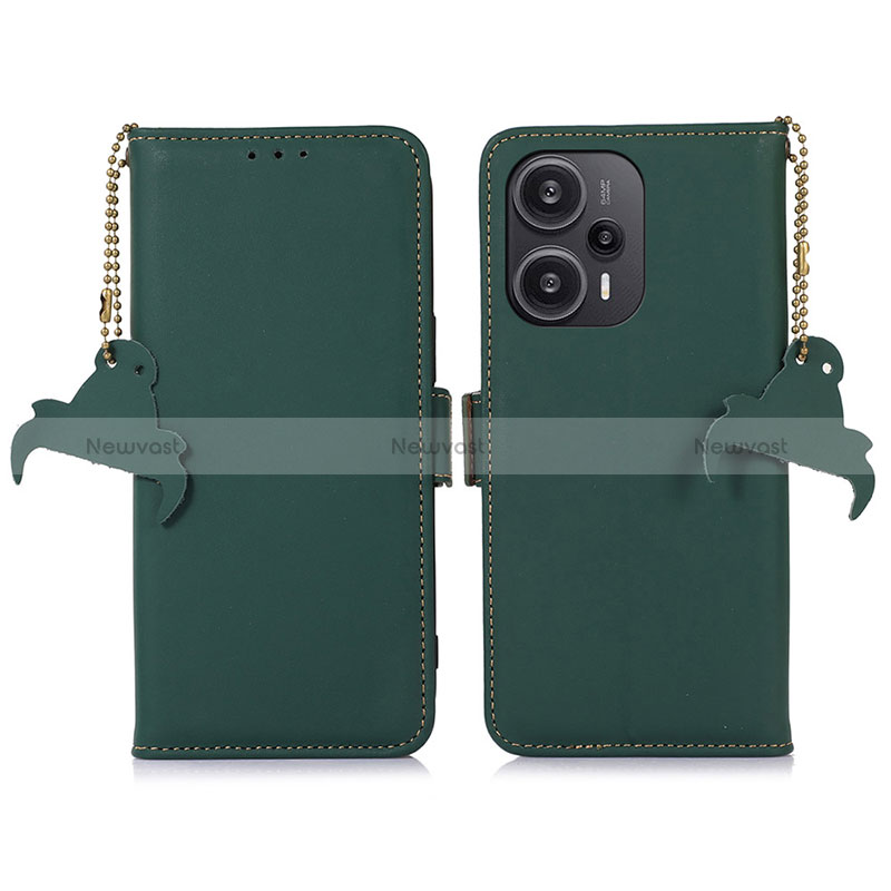 Leather Case Stands Flip Cover Holder A11D for Xiaomi Poco F5 5G