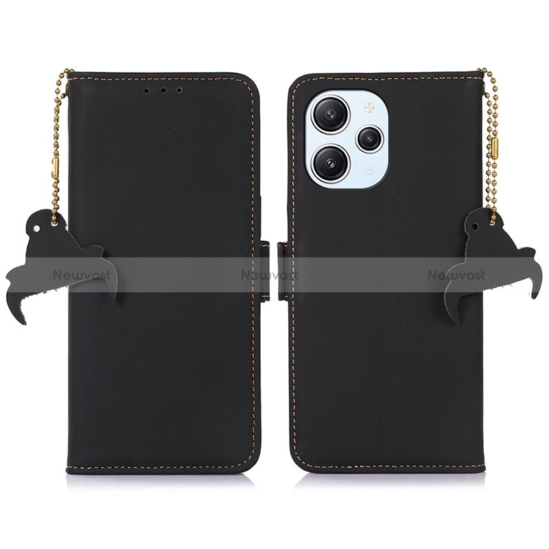 Leather Case Stands Flip Cover Holder A11D for Xiaomi Redmi 12 4G