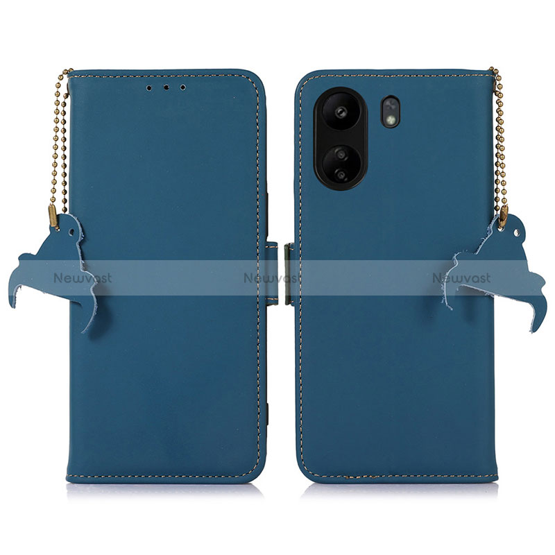 Leather Case Stands Flip Cover Holder A11D for Xiaomi Redmi 13C