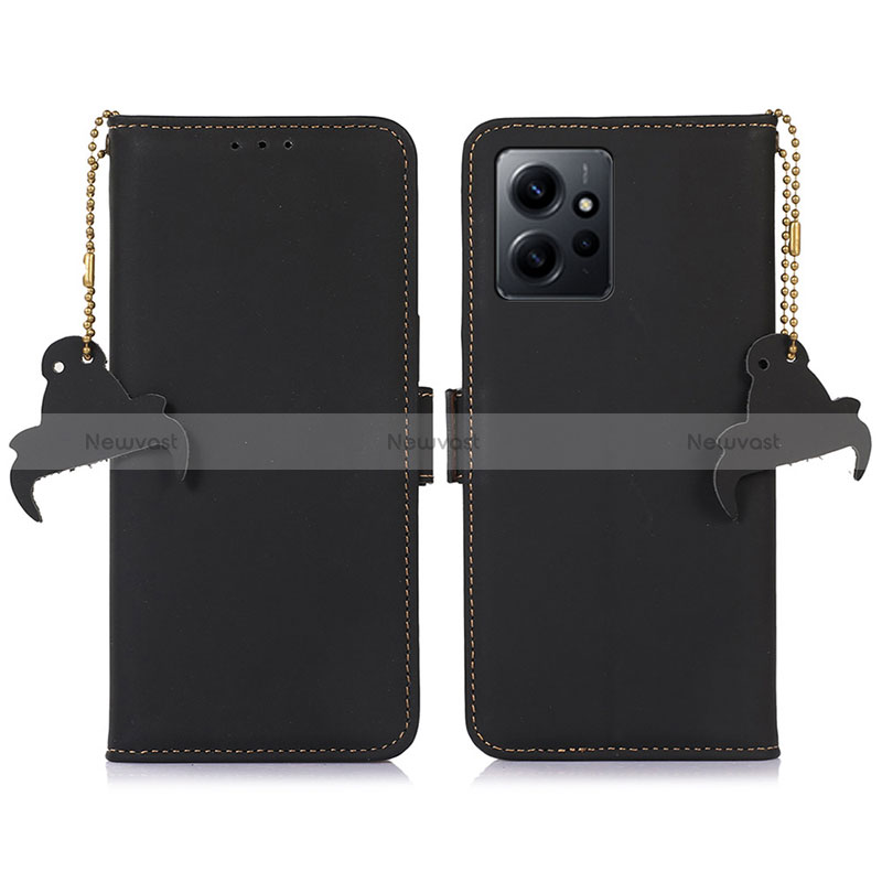 Leather Case Stands Flip Cover Holder A11D for Xiaomi Redmi Note 12 4G