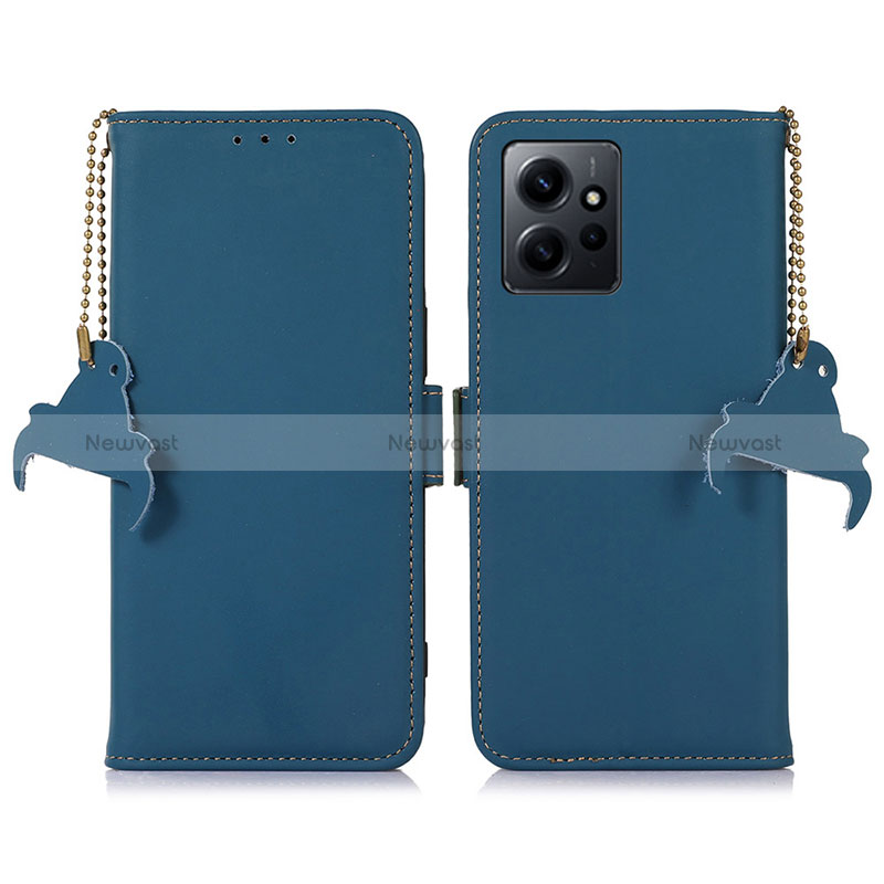 Leather Case Stands Flip Cover Holder A11D for Xiaomi Redmi Note 12 4G