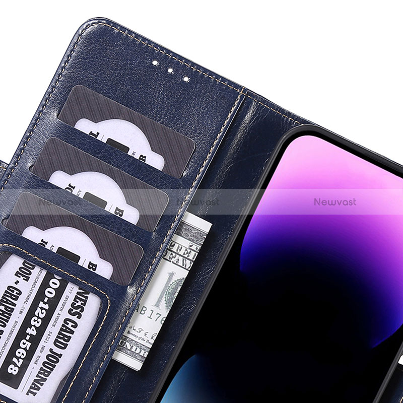 Leather Case Stands Flip Cover Holder A12D for Oppo K11x 5G