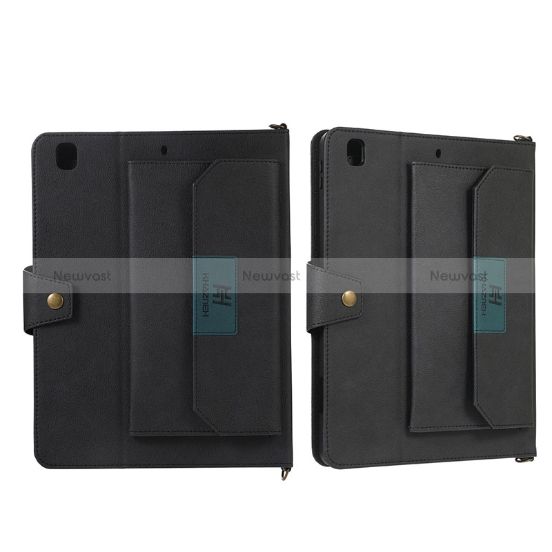 Leather Case Stands Flip Cover Holder AD1 for Apple iPad 10.2 (2019)