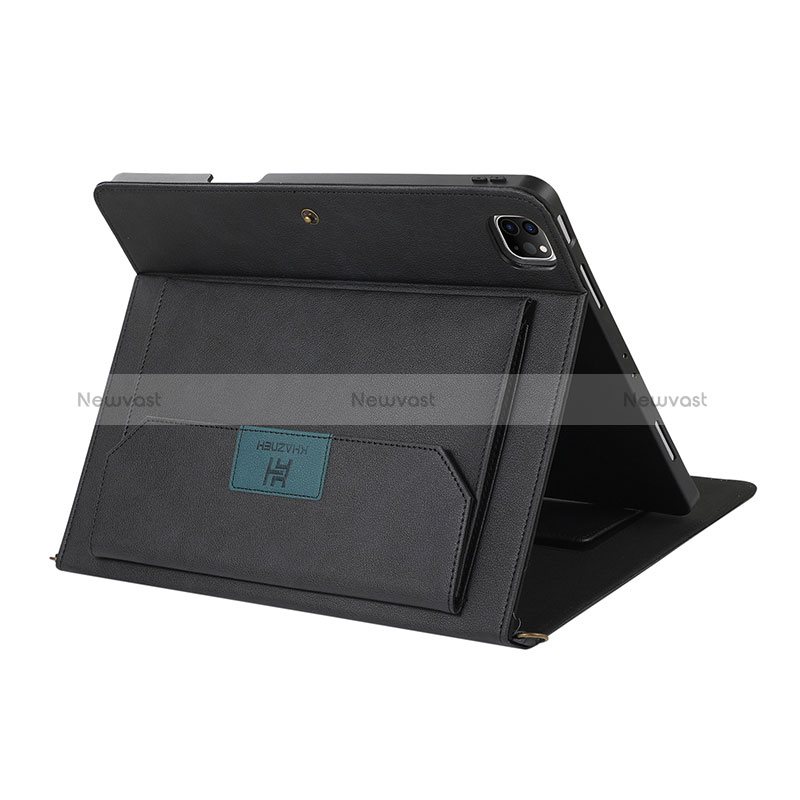 Leather Case Stands Flip Cover Holder AD1 for Apple iPad Pro 11 (2021)