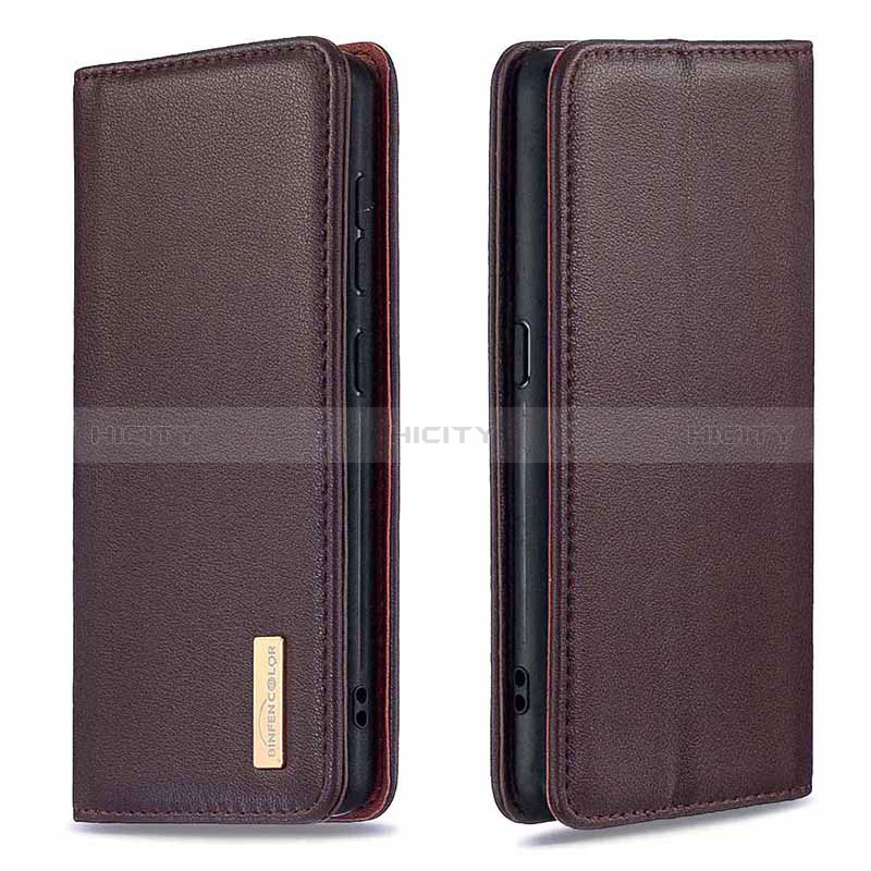 Leather Case Stands Flip Cover Holder B01F for Samsung Galaxy A01 SM-A015