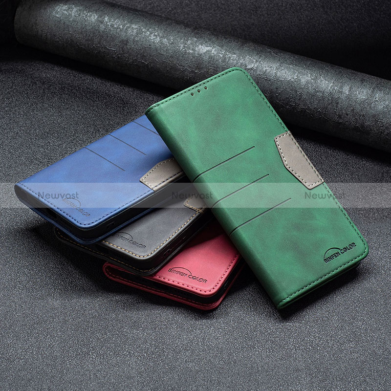 Leather Case Stands Flip Cover Holder B01F for Samsung Galaxy A04s