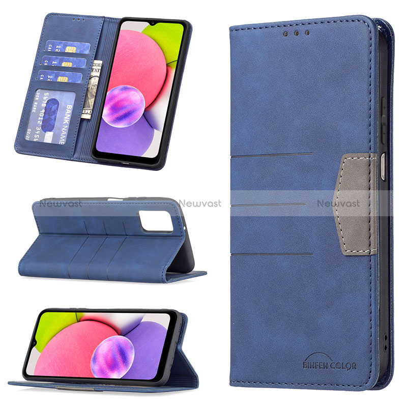 Leather Case Stands Flip Cover Holder B01F for Samsung Galaxy F02S SM-E025F