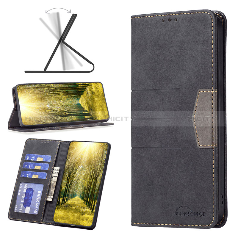 Leather Case Stands Flip Cover Holder B01F for Samsung Galaxy F14 5G