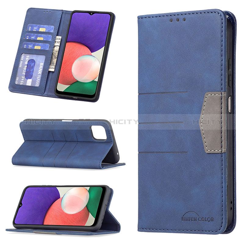 Leather Case Stands Flip Cover Holder B01F for Samsung Galaxy F42 5G